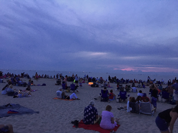 Waiting for Fireworks on Delaware Bay Thumbnail